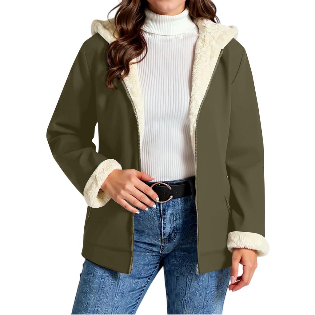 Dames Losse Lange Mouw, Modieus, Plus-size Warm Vest Jas Top