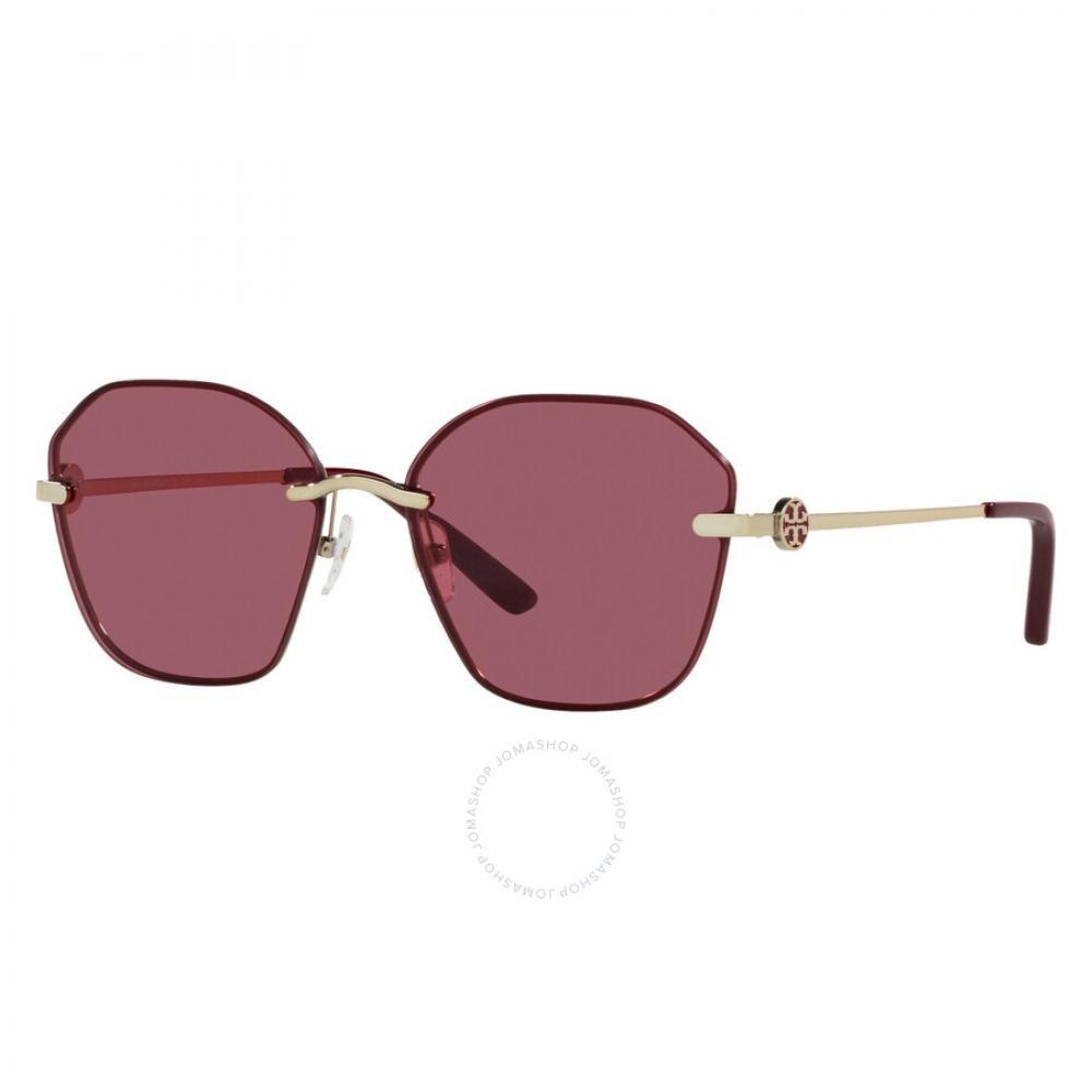 

Tory Burch Bordeaux Irregular Ladies Sunglasses TY6081 329769 57