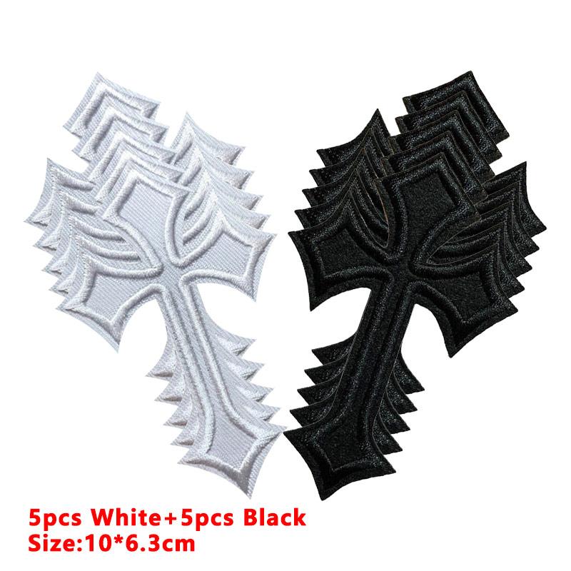 

10 шт./лот нашивки с изображением Иисуса, термоклеящиеся нашивки для одежды, вышитые/плавкие нашивки, шитье, значок