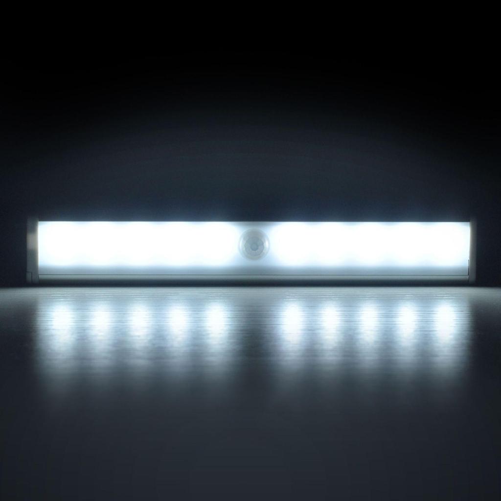 Rechargeable 10 LED Motion Sensor Wardrobe & Corridor Night Light