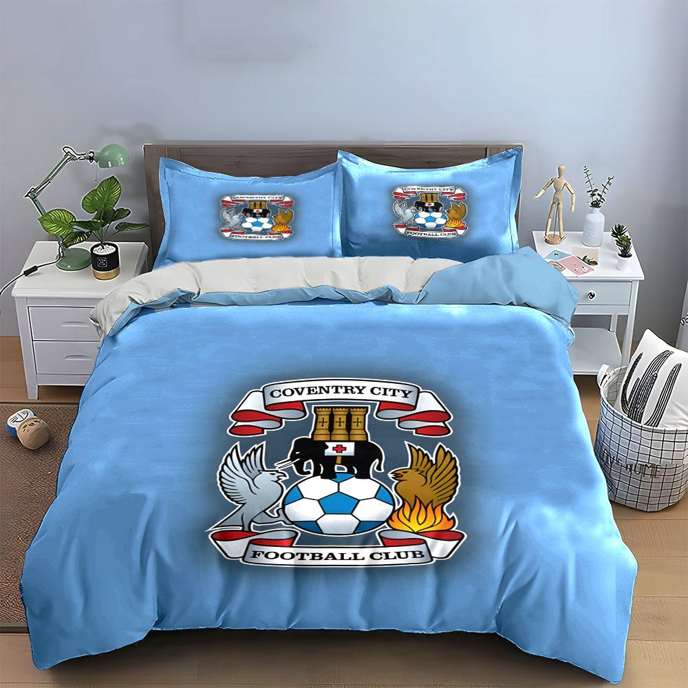 Football logo with animals. Bedding sets Duvet cover sets Duvet covers Pillowcases(1*Duvet Cover 2*Pillowcases without duvet insert)