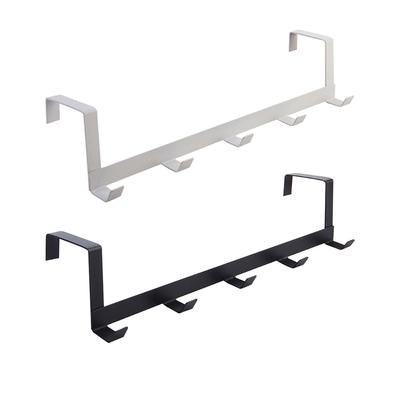 5 Krokar Över Dörren Krok Avtagbar Metallkrokställ 29x7.5x6.3cm Dörrhängare Krokställ Badrum/Kök/Vardagsrumsorganisatör