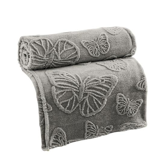 3D Butterfly Baby Blanket Double-Sided Flannel Soft Throw Blanket Fluffy Infant Toddler