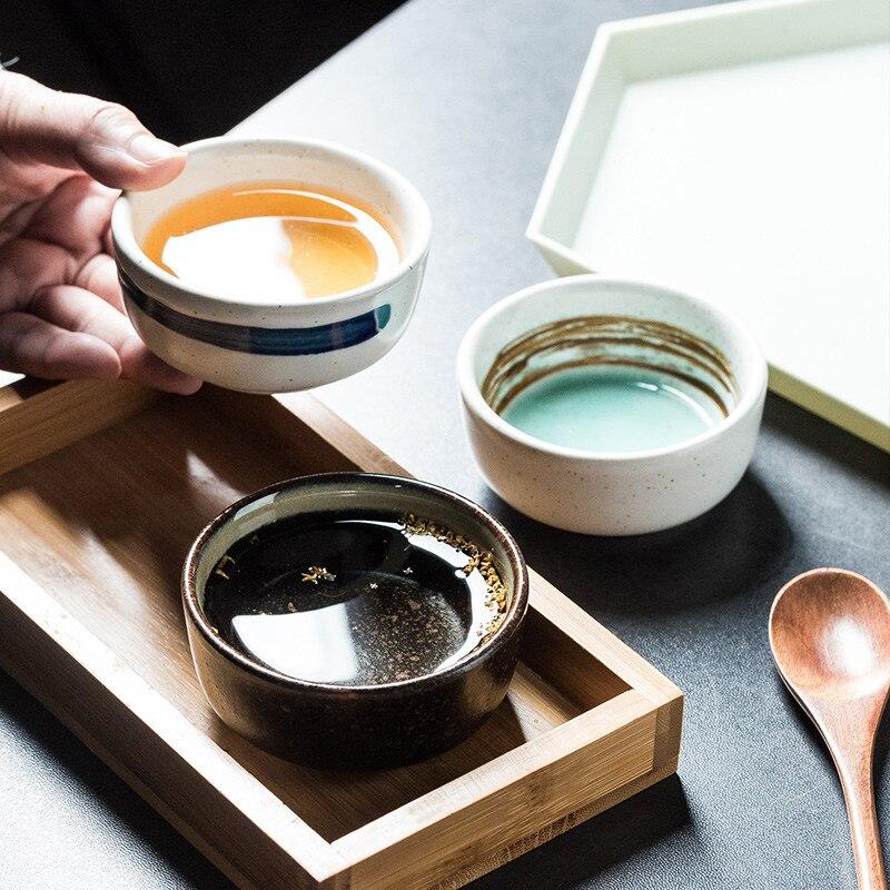 Ceramic Teacup Porcelain Coffee Water Drinking Cup Afternoon Tea Cup Small Wine Cup Office Drinkware