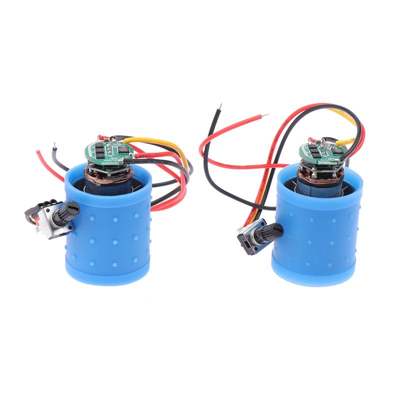 Dc 9/12/24V 5A 3.5A Mini Brushless Motor 100000Rpm High-Speed Cnc Aluminum Alloy Impeller Ducted Fan Stepless Speed Regulation