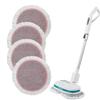 Pack of BOBOT VMai Compatible Pads - Replacement Heads In Serrated Microfiber for Electric Mop, Deep and Delicate Floor Cleaning,zxl