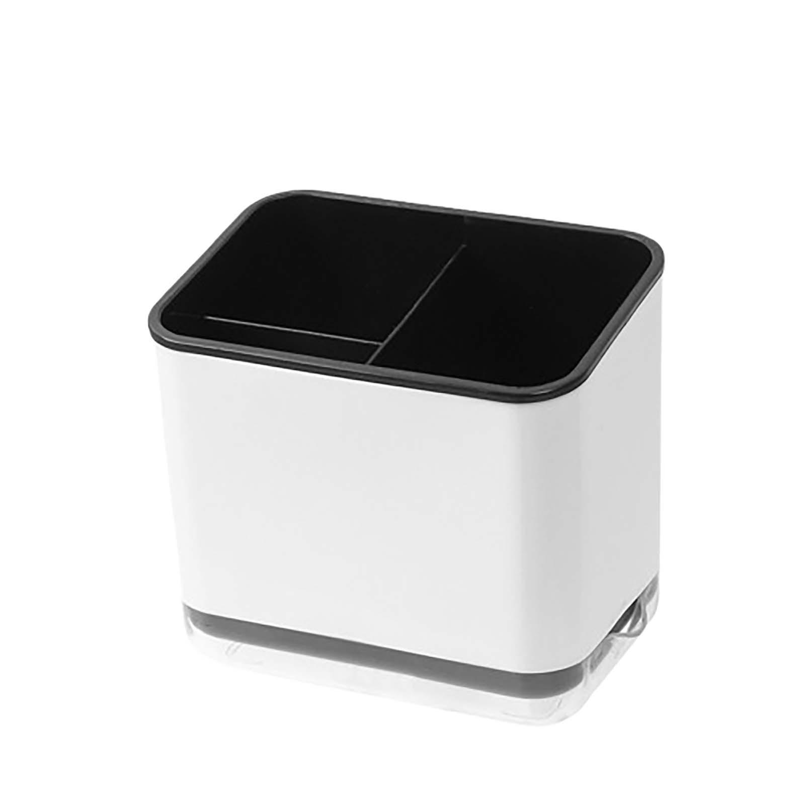 

Корзина для хранения палочек для еды, стойка для хранения палочек для еды, многофункциональная коробка для хранения ложек на кухне, контейнер для хранения палочек для еды One Size чёрный