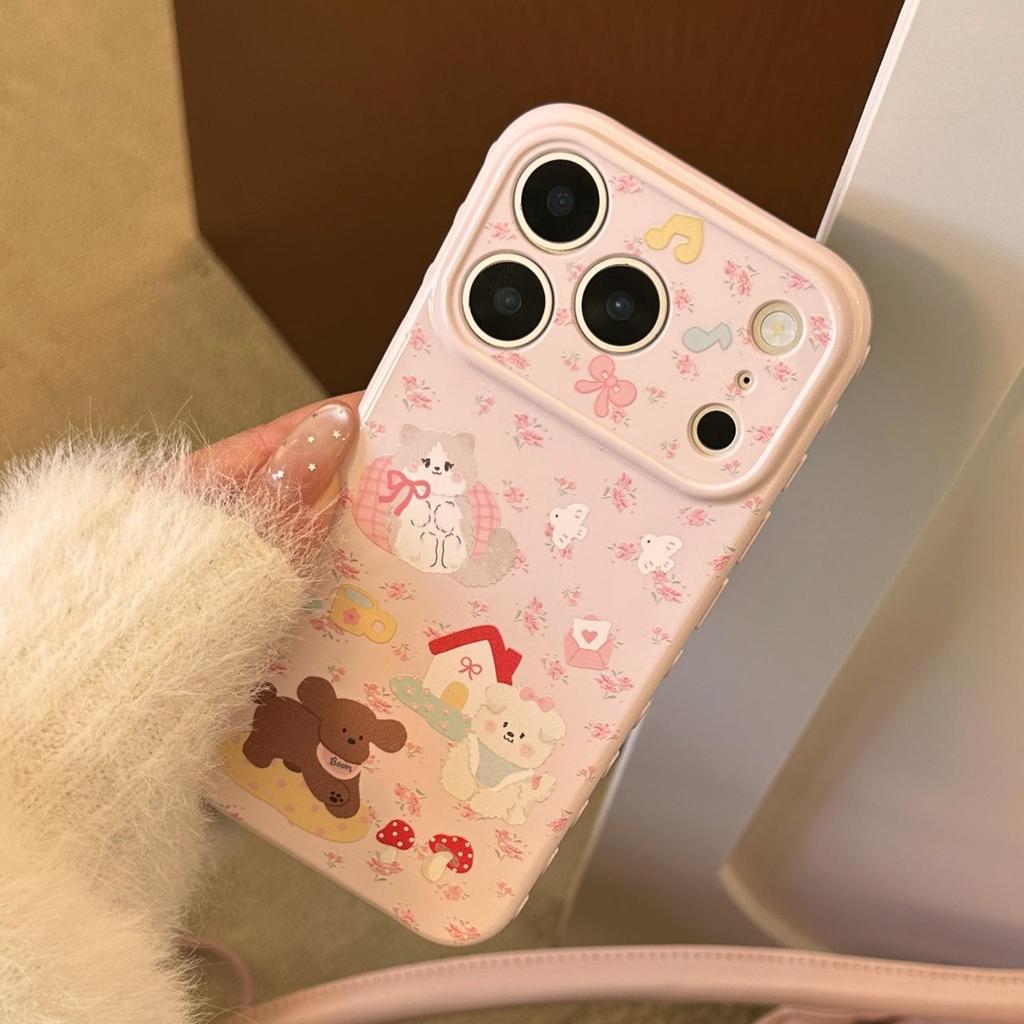 Floral Animal Print Phone Case for iPhone 15, iPhone 16, and iPhone 16 Pro Max
