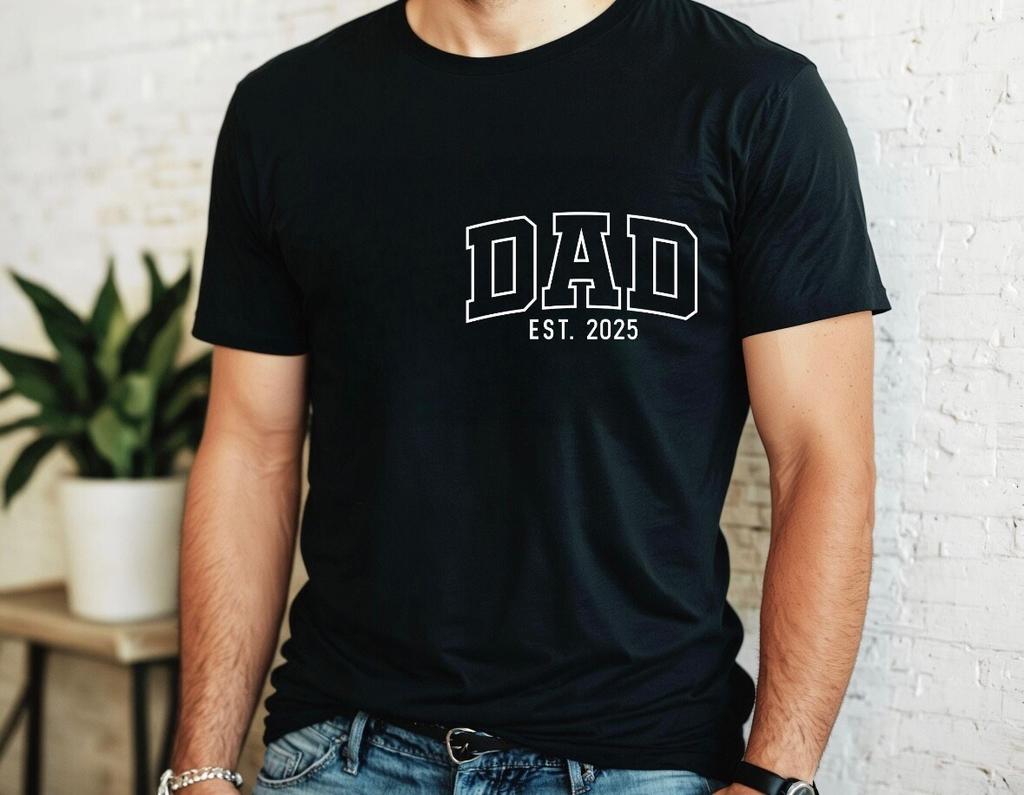 Personalized Best Dad Ever Shirt Custom Father's Day Gift Tee