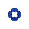 12Pcs-1Pc 4-in-1 ABS Deck Spacer Tools Multi-Size Reusable Floor Seam Width Tools Pressure Treated Composite Plank Deck Spacers