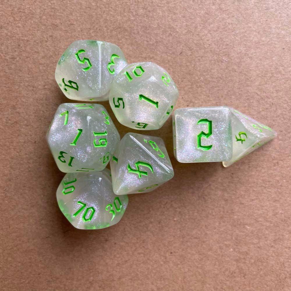 Games Family Party Entertainment Resin Desktop Game Polyhedral Dices Game Dice Game Toys Dice
