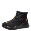 Trendige High-Top Stoffschuhe für Damen 2024 Winter Neu Plüschisolierung Dicke Sohle Weiche Schnee Damenstiefel Sportschuhe
