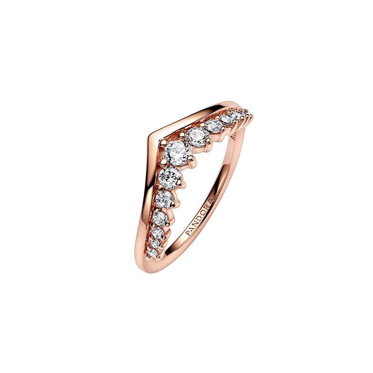 Pandora Timeless Fashion V-Shaped Wishbone Ring Women rings 182320C01 Box,48