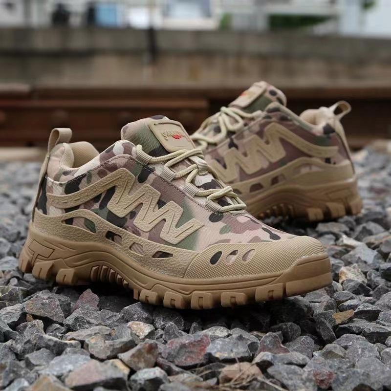 

New spring, autumn and summer casual hiking hiking shoes outdoor off-road non-slip shoes low-top men s breathable training shoes 44