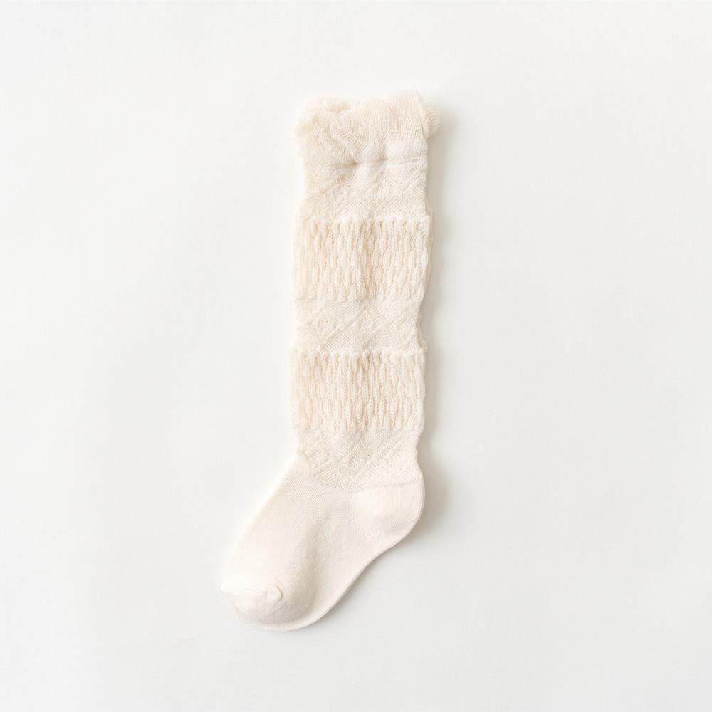 0 To 2 Yrs Baby Girls Boys Knee High Socks Toddler Warm Cotton Stockings Breathable Mesh Long Socks For Newborn Infant