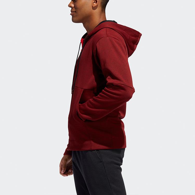 Adidas CNY CU Basketball Hoodie Jacket Men Tops Energy-Red FQ0433