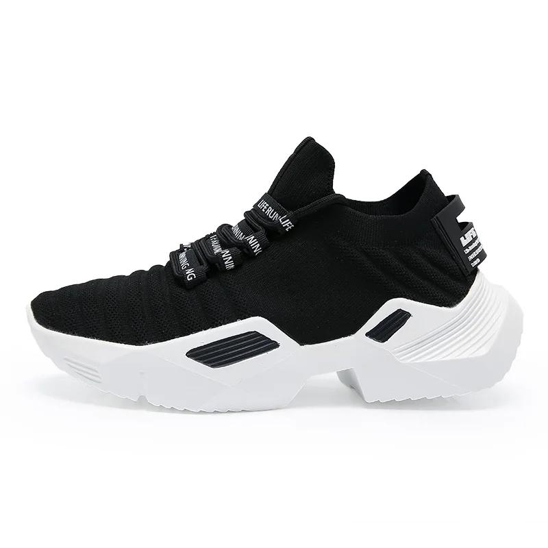 Breathable Chunky Mens Sneakers Large Size Sports Platform Men Shoes Man High Quality Slip-On Summer Shoes for Men