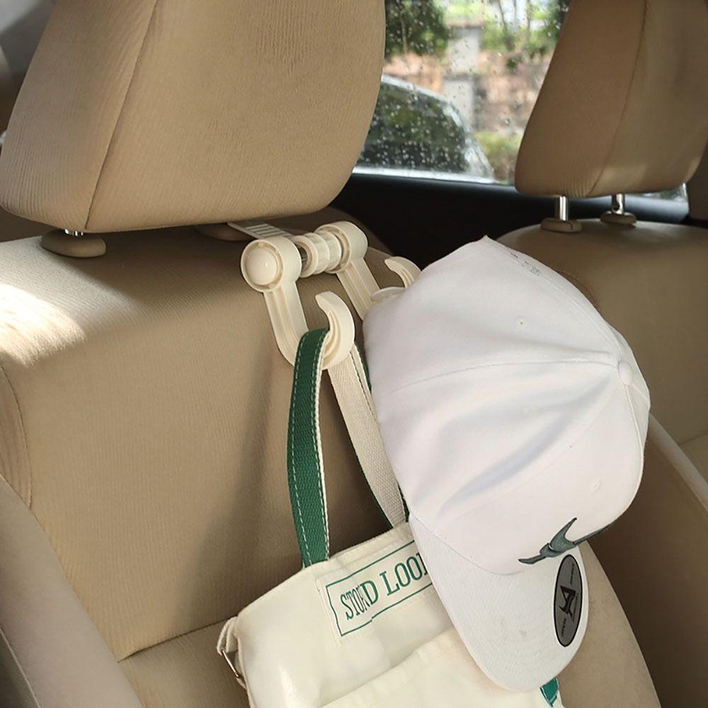 

Пищевой прочный и долговечный внутренний крючок Крючок для спинки автомобиля Многофункциональные крючки Крючок для установки на автомобиле