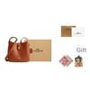 Coach Hadley 25 Multifunctional Gold Metal Accessories Leather Shoulder Crossbody Bag Medium Women Bags Brown Yellow CBH01-IMTN2