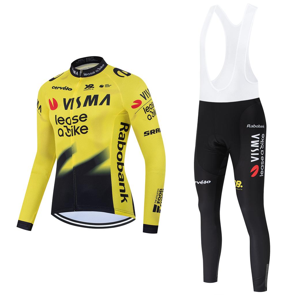 2026 Nuevo Traje de Ciclismo de Manga Larga Primavera y Verano Tour de Francia Bicicleta de Carretera Secado Rápido Transpirable Traje de Ciclismo