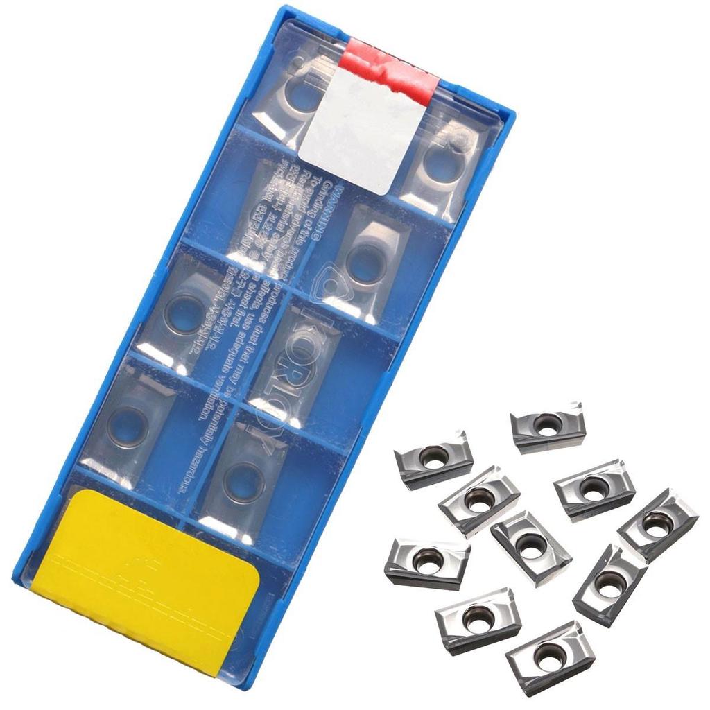 100pcs APKT1604PDFR-MA3 H01 Milling Carbide Inserts Blades For Aluminum Copper