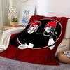 1pc Twenty One Pilots Digital Printed Flannel Blanket, Super Soft Plush Fleece Bed Cover, Multipurpose Four Seasons Hypoallergenic Quilt for