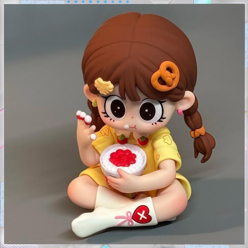 In-Stock Milay Girls Mystery Box Lazy Time Series 3 Trendy Figurines & Ornaments In-Stock Birthday Gift For Girls