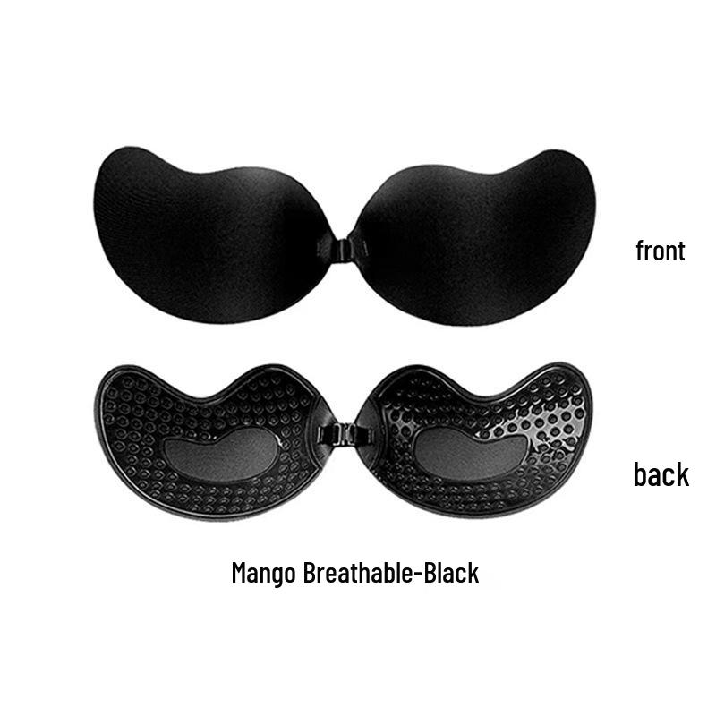 Silikonové push-up nálepky na bradavky: Bezramínková, Neviditelná Krytka Bradavek pro Malá Prsa, Ideální pro Svatební Šaty.