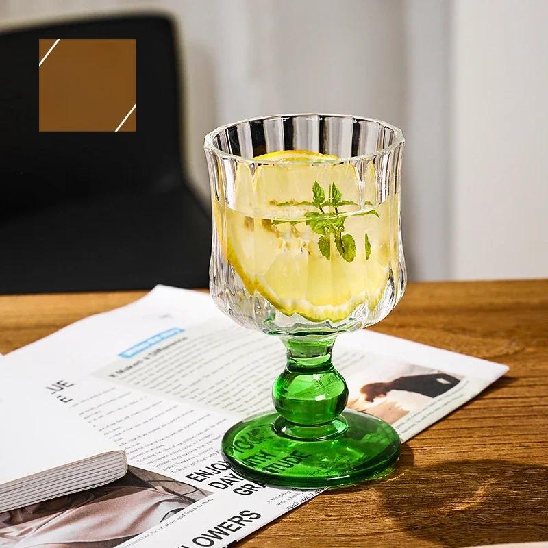 160ml Light Luxury Transparent Red Wine Glass Cup Champagne Cocktail Whiskey Glasses Bar Party Supplies Drinking Glasses Cups