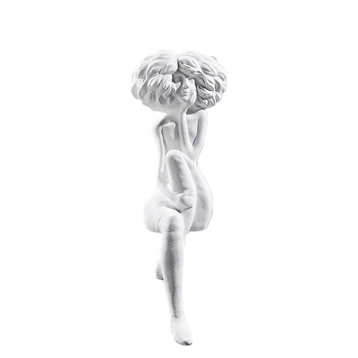 Luxury European Resin Afro Sculpture Decor for Living Room TV Cabinet