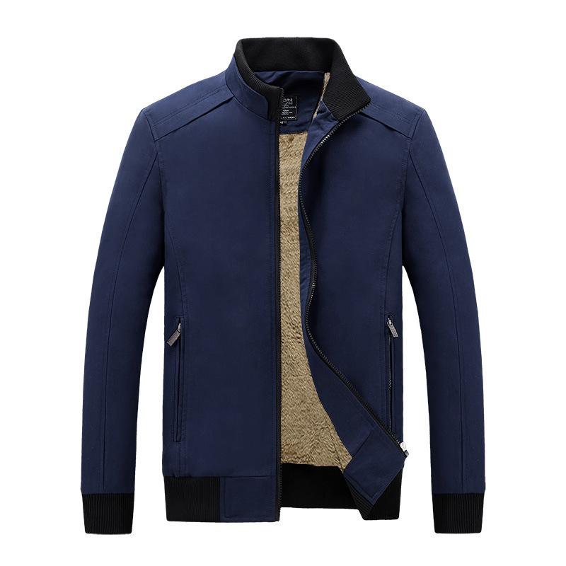 

Мужская куртка с джинсовым верхом, модная куртка из хлопкового флиса XXXXL