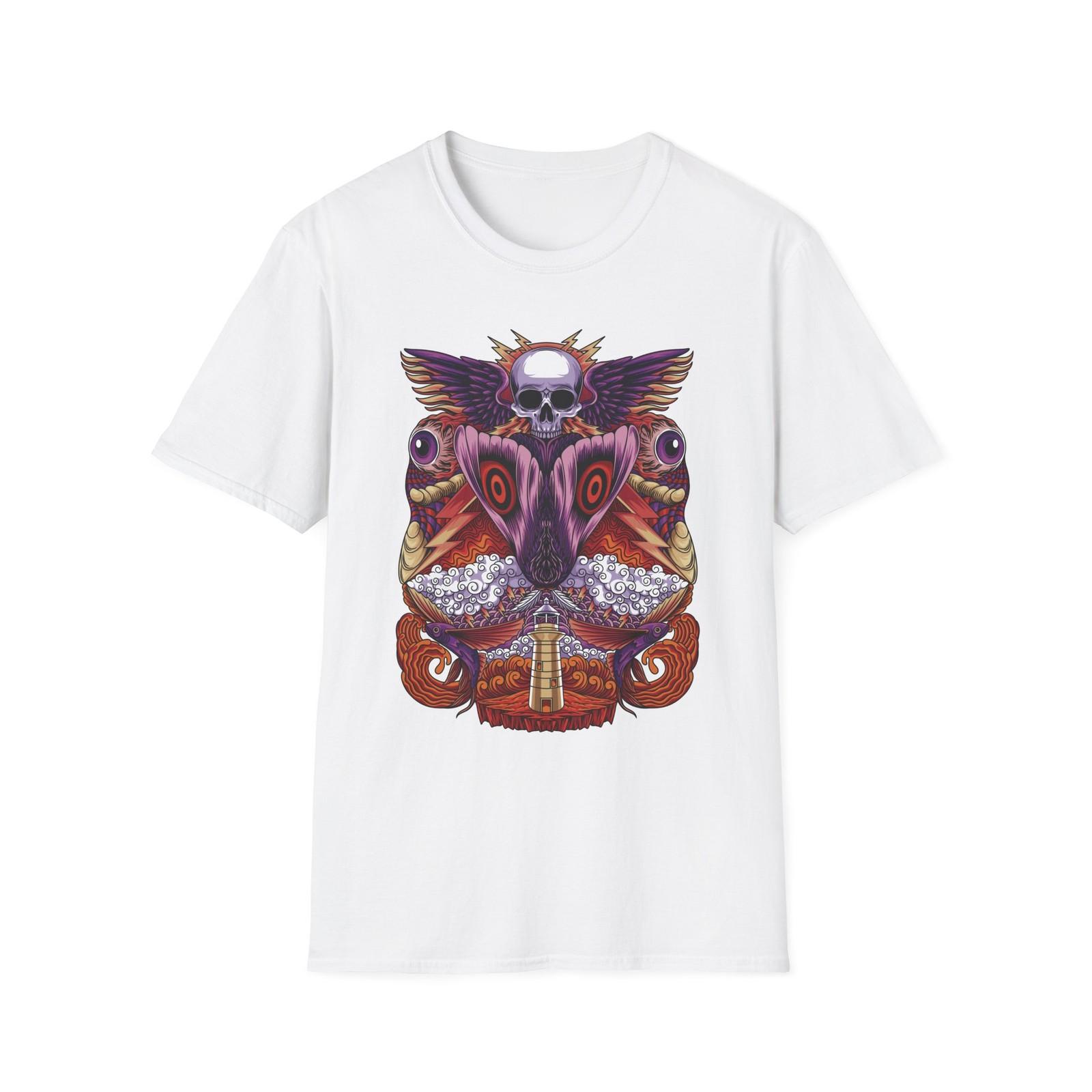 

Artistic Graphic Tee: Unisex Softstyle T-Shirt for Creative Souls, [...] 5XL різнокольоровий