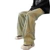 Unisex Retro Distressed High Street Hip-Hop Jeans - Trendy Loose-Fit, Slim-Straight Style