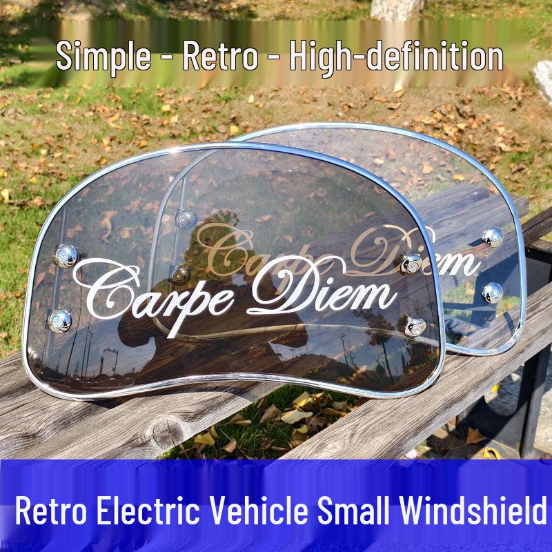 Universal Electric Bicycle Windshield for Aima, Tailing, Xiaodao, and No.9 Vehicles