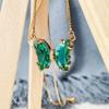 Butterfly Pendant Necklace Gold Color Box Chain for Women Daily Party Jewelry