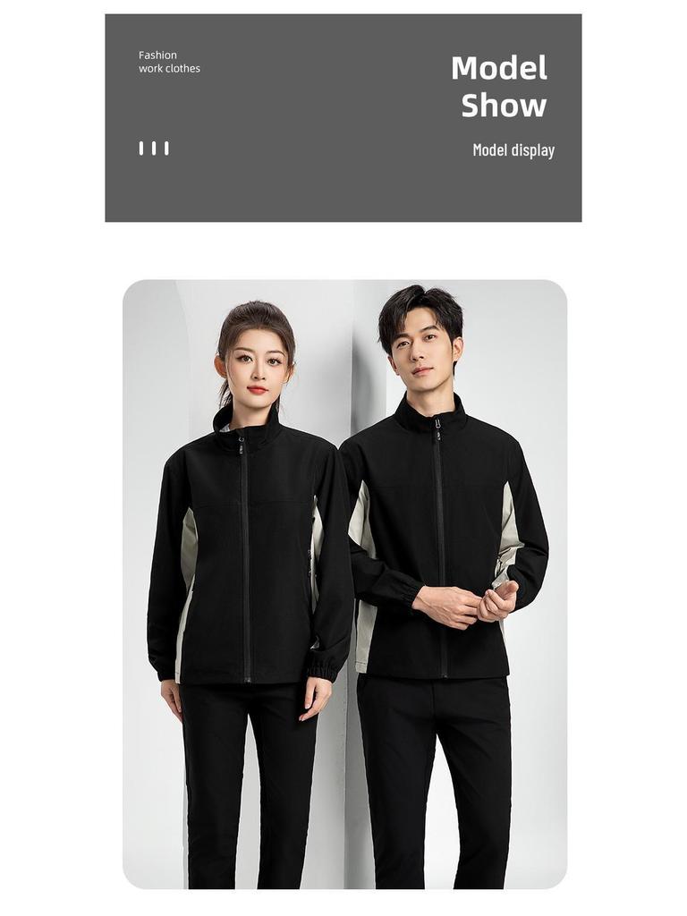 Men's Customizable Waterproof Windproof Workwear Jacket for Spring/Autumn