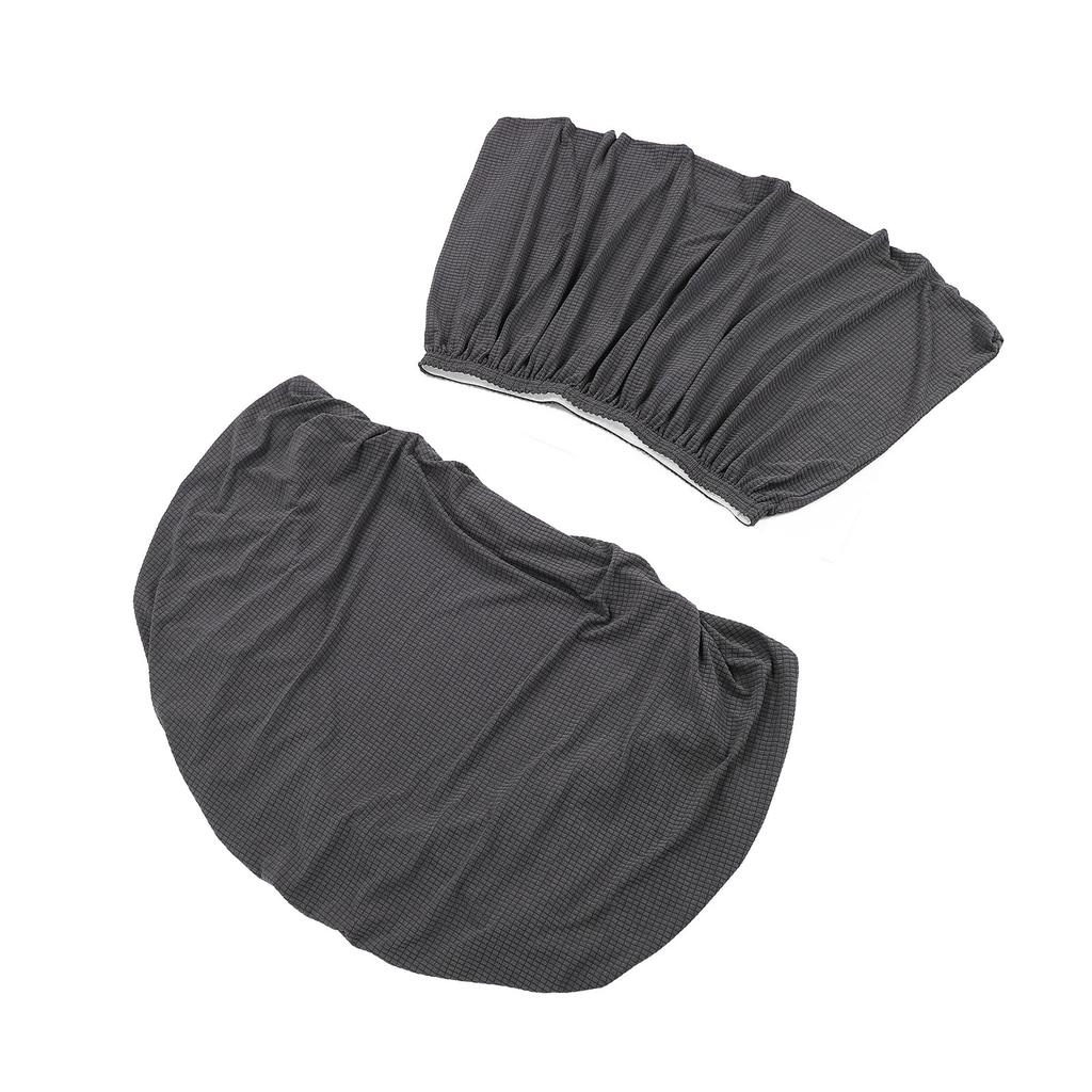 Wohnmobil Dinette Kissenbezug Vollständig Umwickelt Elastisch Wasserabweisend Leicht zu Reinigen für Wohnmobil Anhänger Tiefgrau