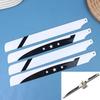 For 450 Series Rc Helicopter Glass Carbon Main Rotor Blade Replacement Parts Diy Rc Helicopter Propeller Accessories 1Pair