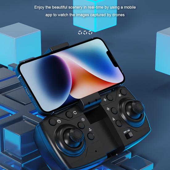 Aerial Photography Drone with 4K Dual Camera Anti-Interference 360-Degree Obstacle Avoidance Foldable Remote Control Drone