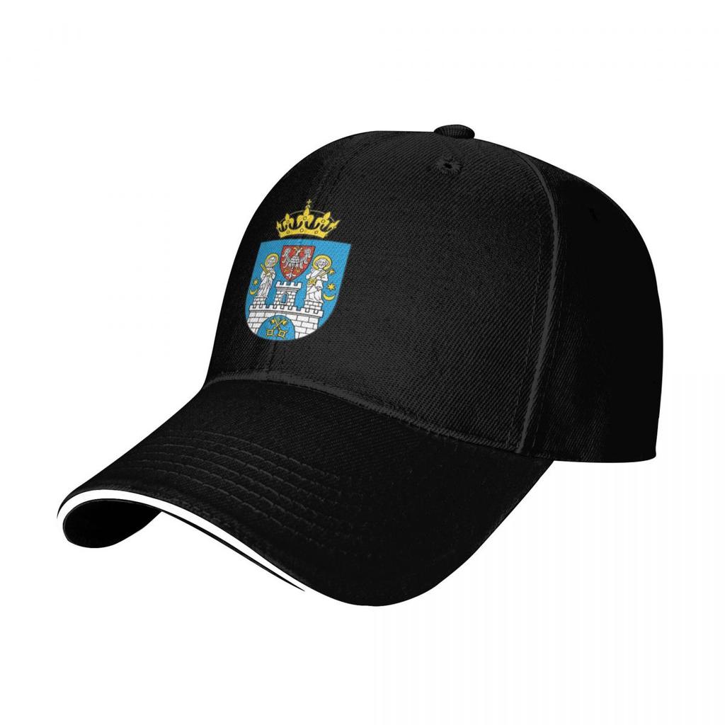 Poznan Coat Of Arms Poland Sport Baseball Caps For Womens Adult Female Beach Dad Hat Snapback Cap