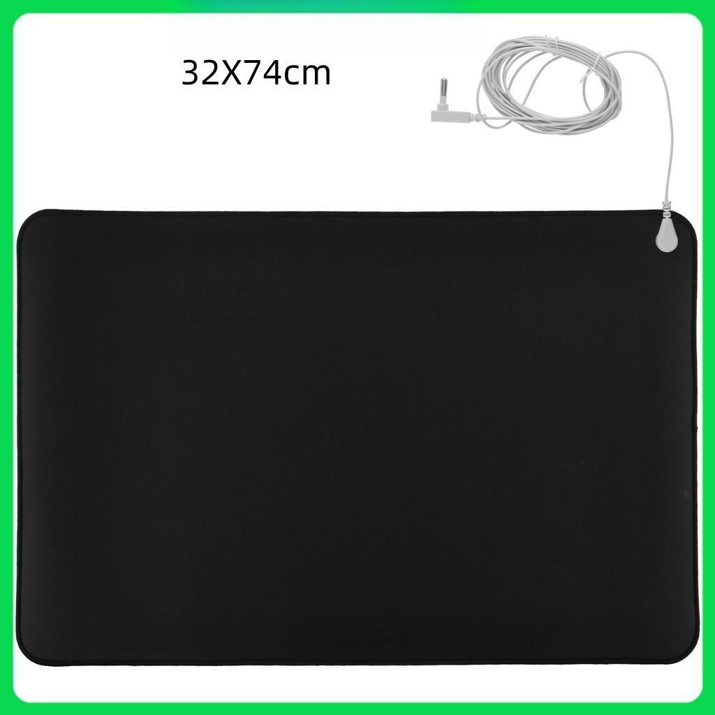 Earth Connected Therapy Grounding Foot Mat Conductive Earthing Pad for Full Body Nonslip Leather Grounding Mattress