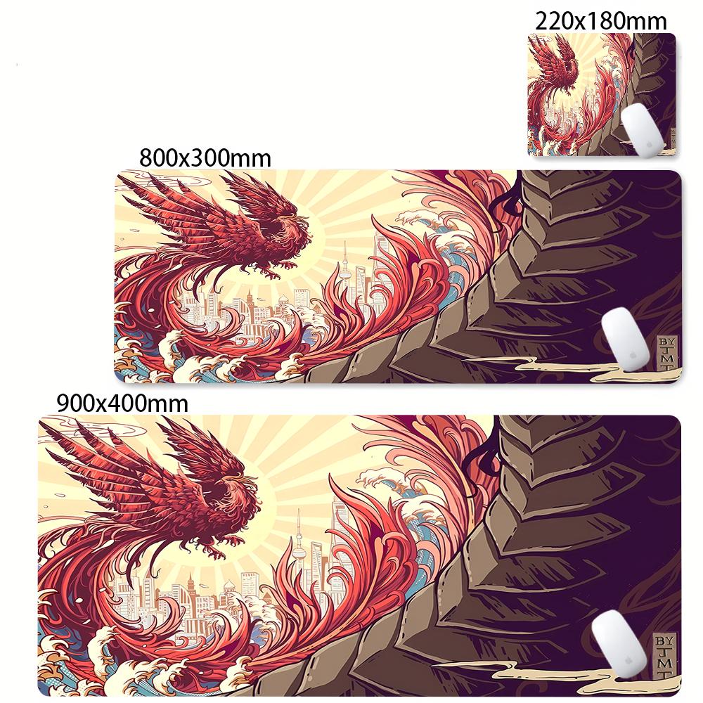 90x40cm Office Large Mousepad XXL Large Dragon Desk Mat Gamer Mouse Pad Computer PC Accessories Table Mats Art illustration Mats