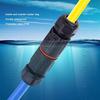 10PCS IP68 Waterproof Connector 3Pin Connector Extension Outdoor Plug Socket Cable Wire Cable for Car Truck Boat Indoor/Outdoor LED Strip Lights