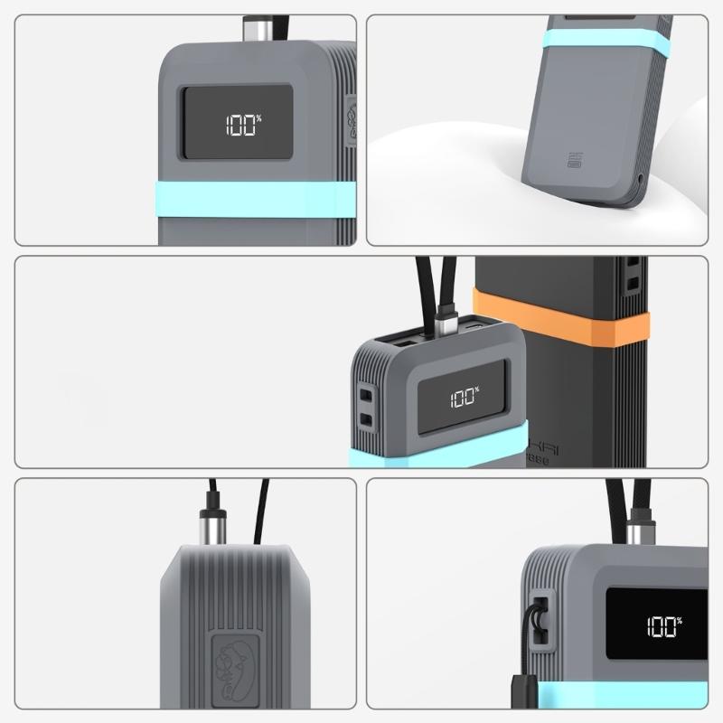 Protective Cover For 25000 120W LPB252N Power Backup Featuring Exact Fit Anti Scratch Anti Slip Texture and Travel Strap In Various Hues