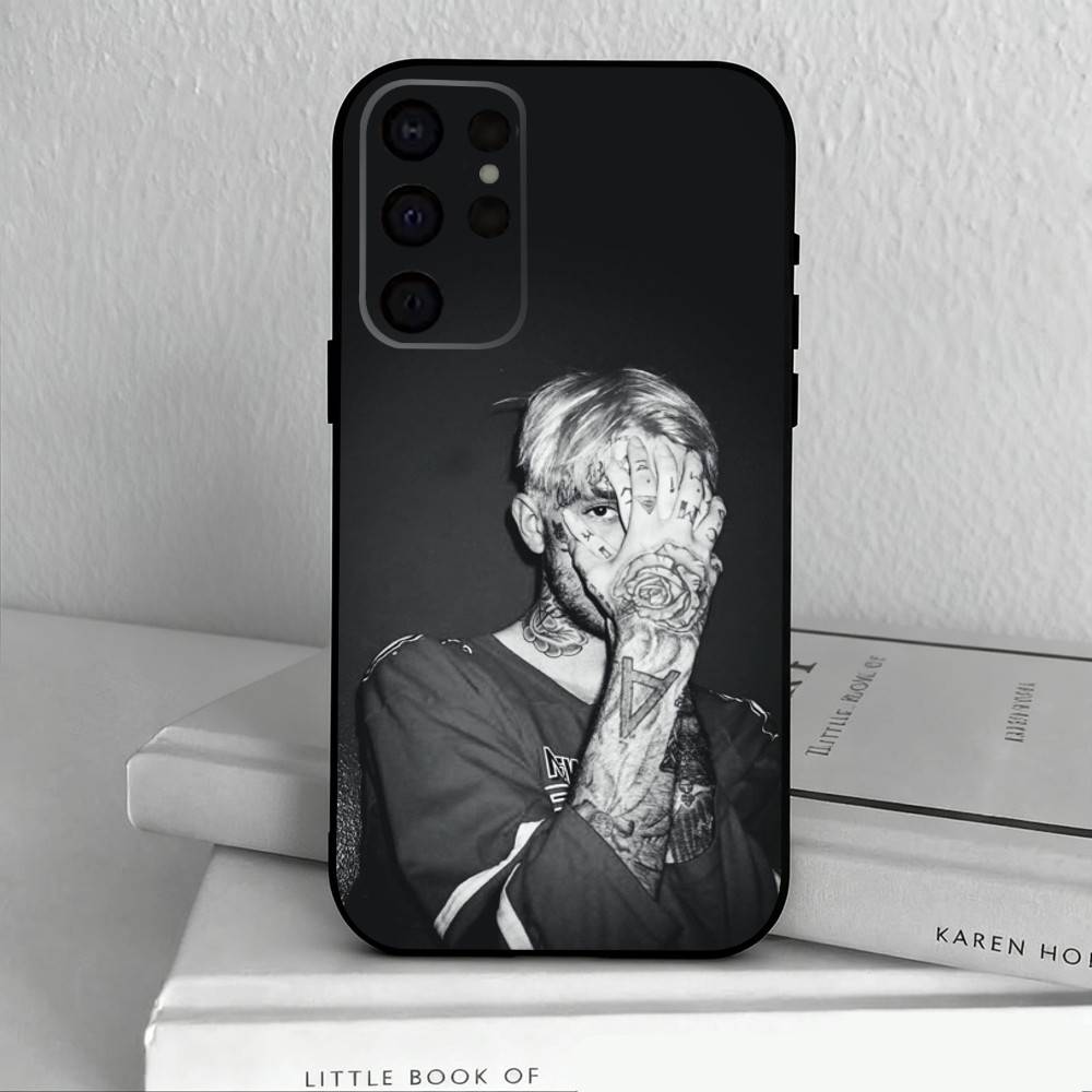 S-Star Shopping Lil Peep Handyhülle Für Samsung S25,S24,S21,S22,S23,S30,Ultra,S20,Plus,Andere Weiche Schwarze Hülle