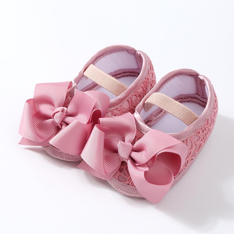 

Детская обувь для малышей, плоская, нескользящая, с бантом 11