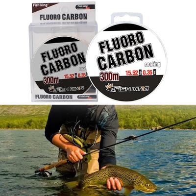 300M Angelschnur Fluorocarbon 0,3-0,5mm Weiße Kohlefaserschnur Für Outdoor Winterangeln Nachtangeln Tägliche Werkzeuge