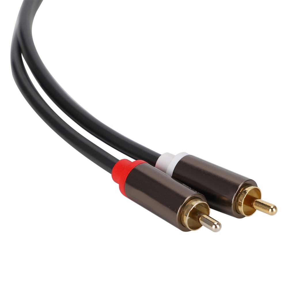 Aluminum Alloy Casing for RCA Audio Cable Tinned Copper Wire Amplifier Cable TV