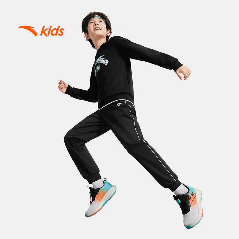 ANTA Kids' 2025 Autumn Quick-Dry Knit Sports Pants
