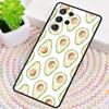Lovely Avocado Silicone Phone Case For Samsung Galaxy Note 10 Pro S26 S25 S24 S23 S22 S21 Plus S25Ultra Capa Cover